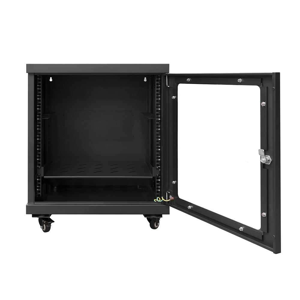 Serveredge 12RU 600mm Wide & 450mm Deep Fully Assembled Free Standing Server Cabinet