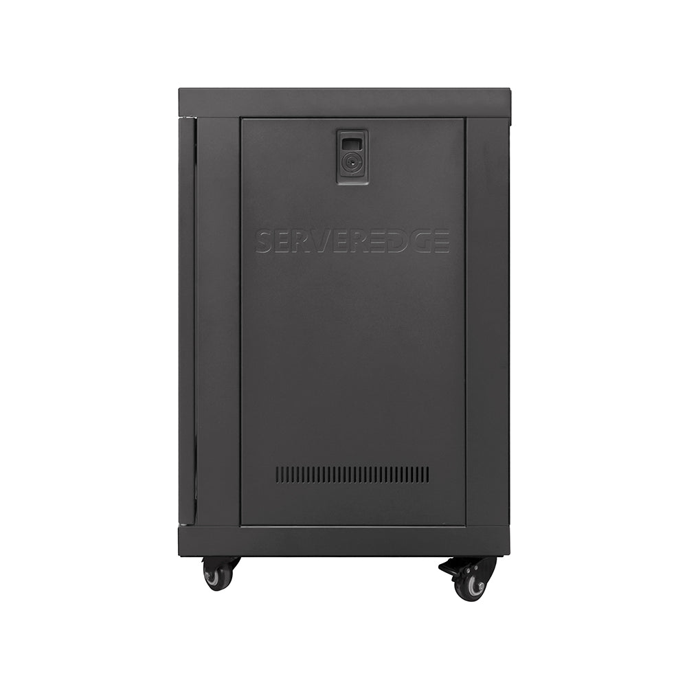 Serveredge 12RU 600mm Wide & 450mm Deep Fully Assembled Free Standing Server Cabinet