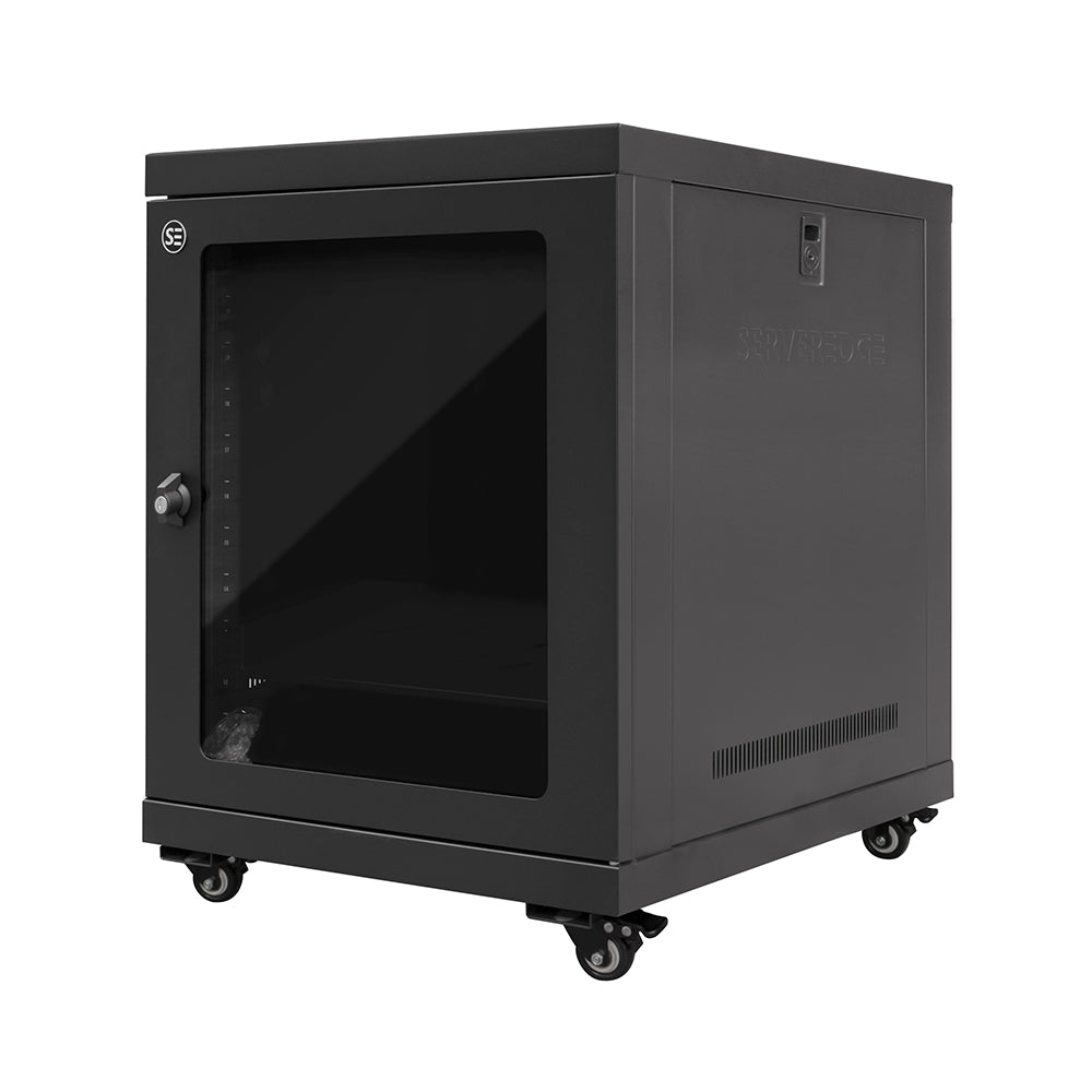 12RU 600mm Wide & 600mm Deep Fully Assembled Free Standing Server Cabi