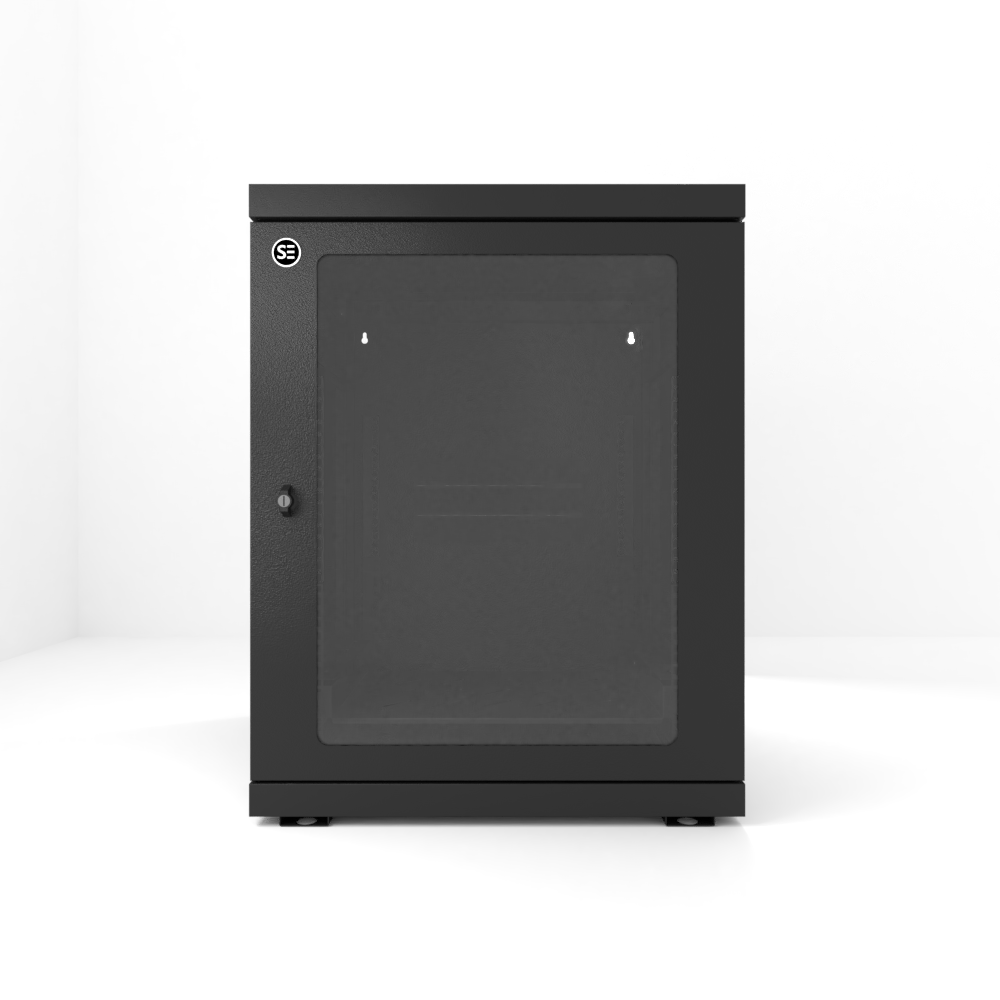 Serveredge 15RU 600mm Wide & 600mm Deep Fully Assembled Wall Mount Server Cabinet