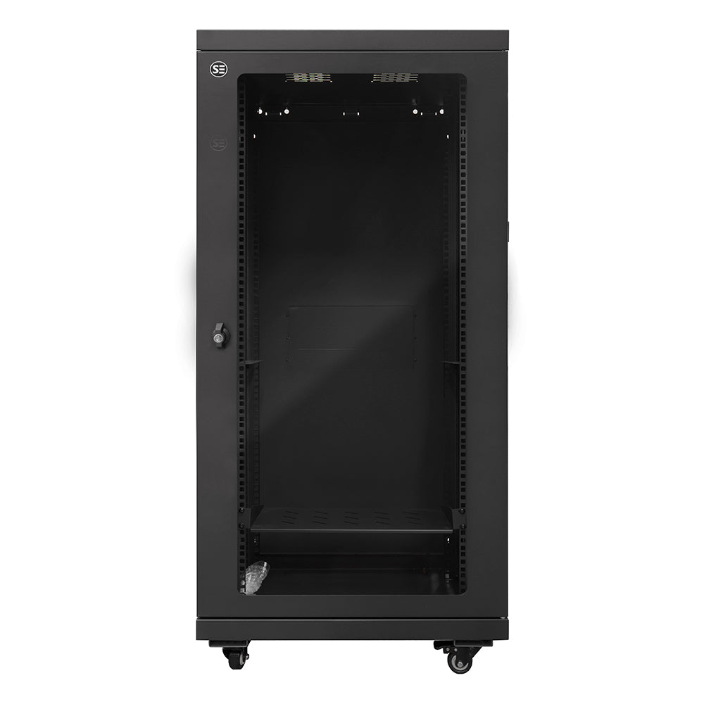 Serveredge 24RU 600mm Wide & 600mm Deep Fully Assembled Free Standing Server Cabinet