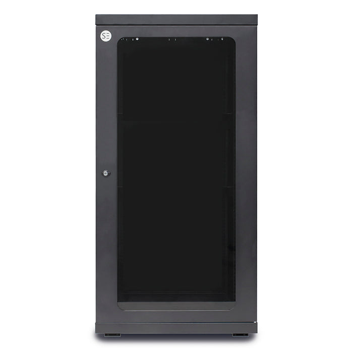 24 Inch Wall Server Rack Serveredge 24RU 600mm Wide & 600mm Deep Fully Assembled Wall Mount Ser
