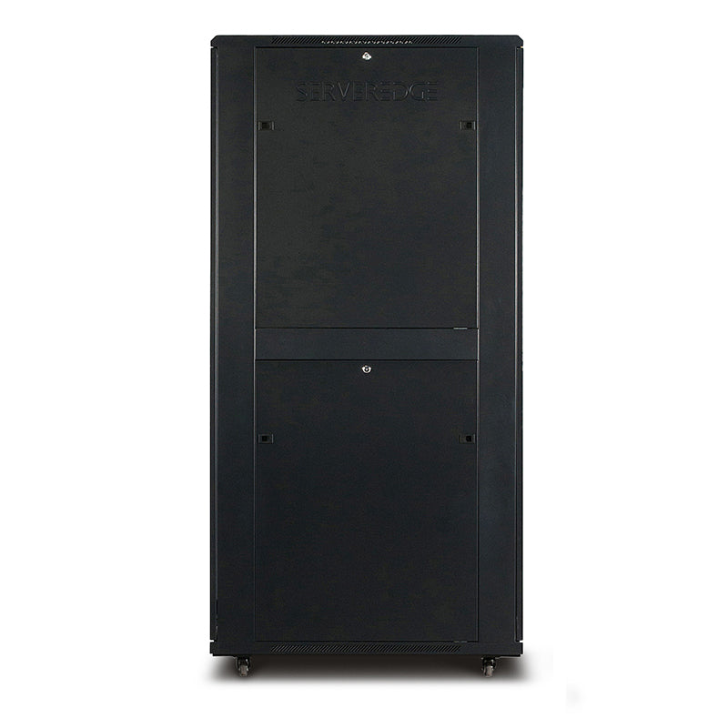 Serveredge 42RU 800mm Wide & 1200mm Deep Fully Assembled Free Standing Server Cabinet