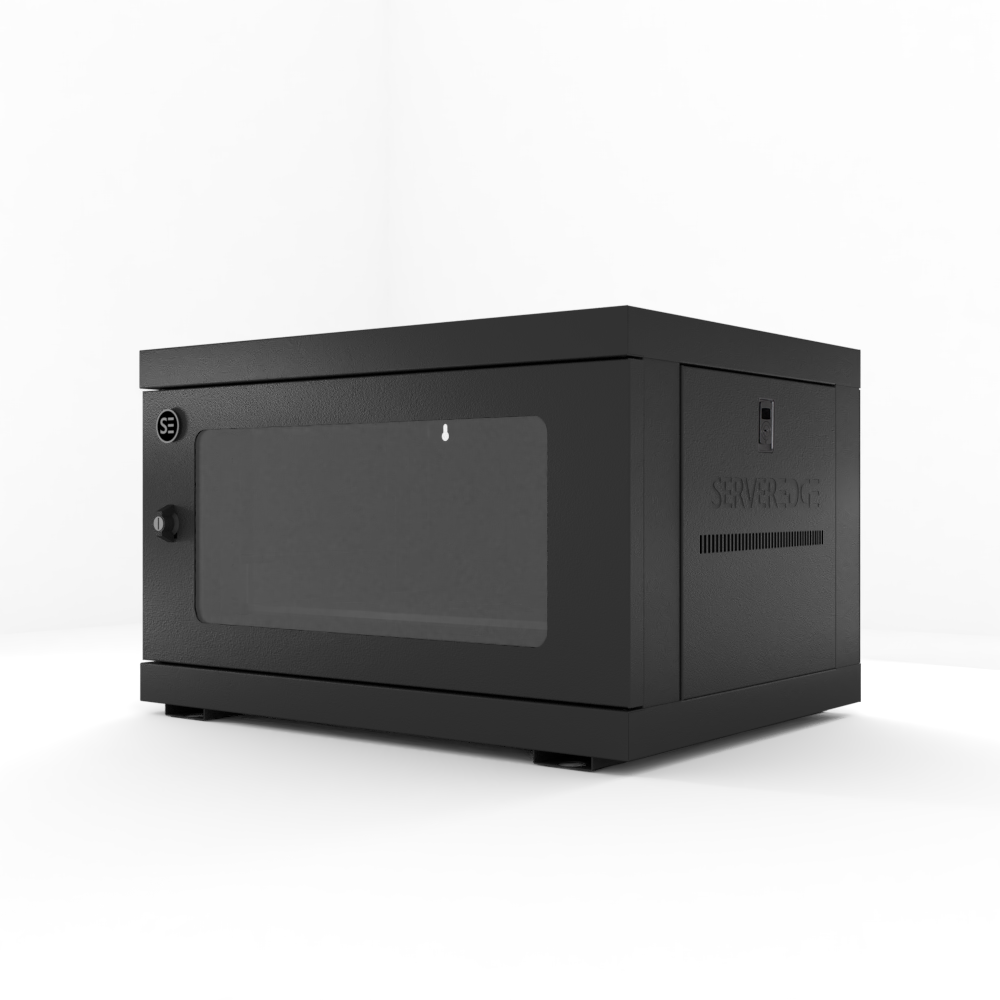 6ru 6RU 600mm Wide & 450mm Deep Fully Assembled Wall Mount Server Cabinet