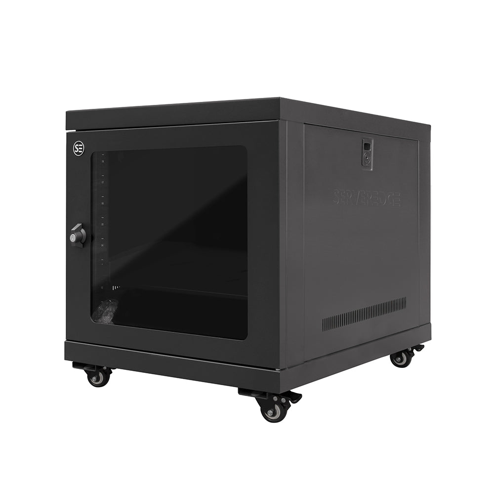 Serveredge 9RU 600mm Wide & 600mm Deep Fully Assembled Free Standing Server Cabinet