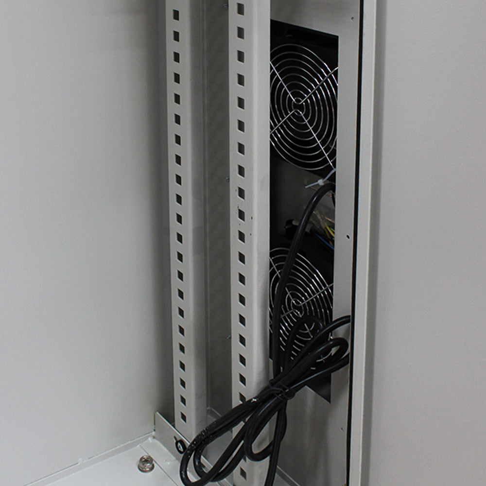 18RU IP56 rated 650mm Wide & 279.2mm Deep Fully Assembled Wall Mount Server Cabinet