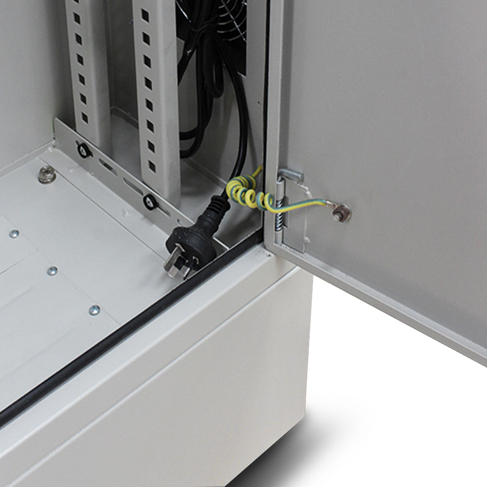 18RU IP56 rated 650mm Wide & 279.2mm Deep Fully Assembled Wall Mount Server Cabinet