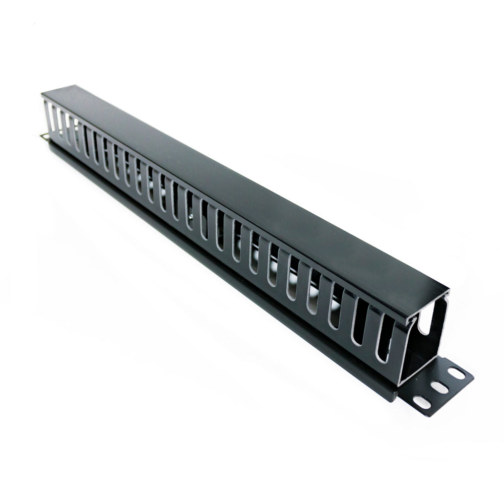 Serveredge 1RU Horizontal 24 SLOTS Plastic Cable Management Rail