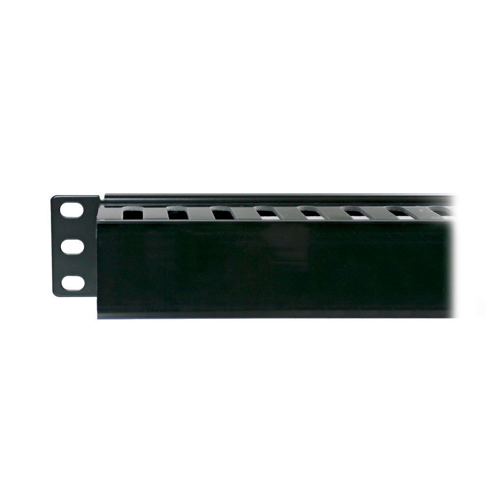 Serveredge 1RU Horizontal 24 SLOTS Plastic Cable Management Rail