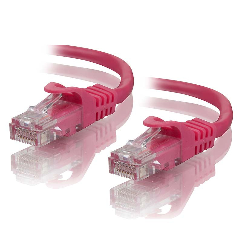 1m Pink CAT5e Network Cable