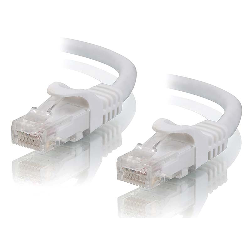2m White CAT5e Network Cable