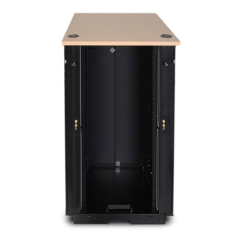 *EOL* 24RU 750MM WIDE & 1135MM Deep Fully Assembled Free Standing Premium Soundproof Office Server Cabinet