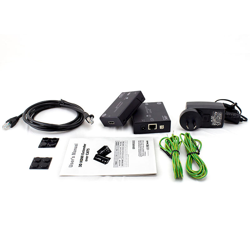 4K2K HDMI HDBaseT Extender Kit Over Single Cat5e/CAT6 with 3D - Upto 100 meters