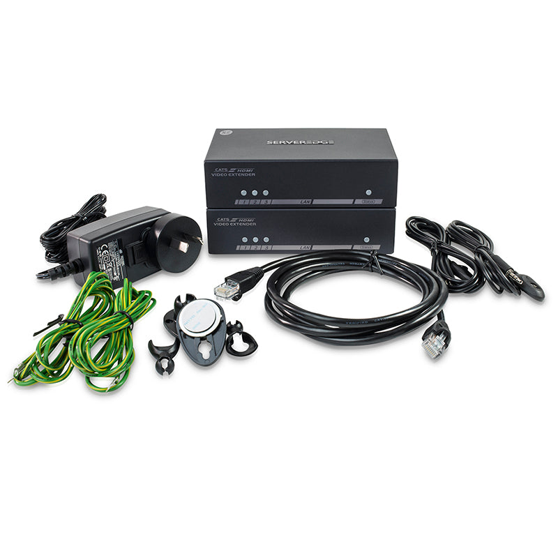 4K2K HDMI Audio/Video HDBaseT Extender Over CAT5e/6 with Serial, IR, Ethernert & 3D-100m