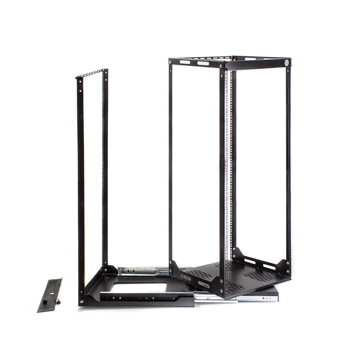 Server Rack Drawer Slides Serveredge 24RU Slide & Swivel Racks