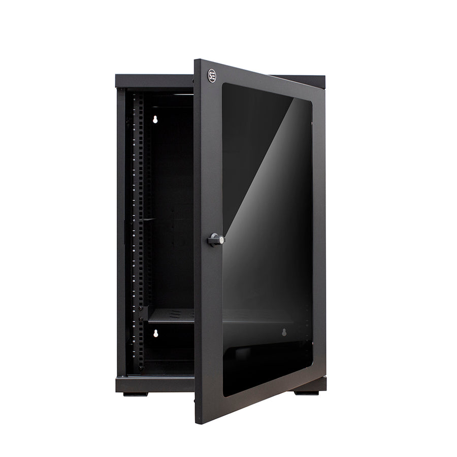 18RU 600mm Wide & 550mm Deep Fully Assembled Swing Frame Hinged Wall M