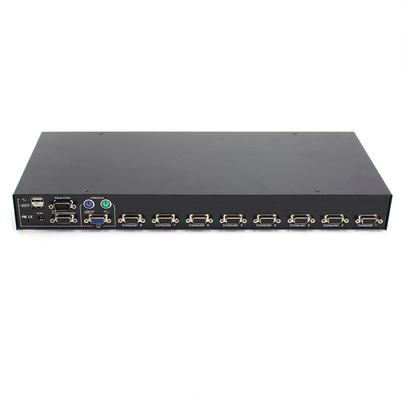 8-Port USB / PS/2 / VGA Combo KVM Switch Kit - Includes 8 X USB/VGA KVM Cables