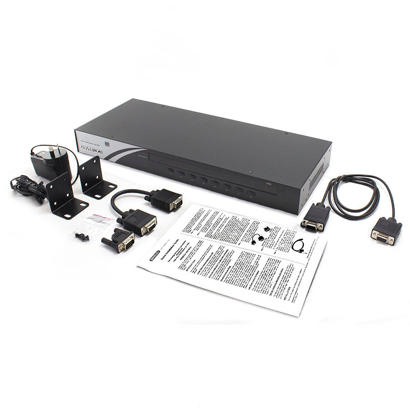 8-Port USB / PS/2 / VGA Combo KVM Switch