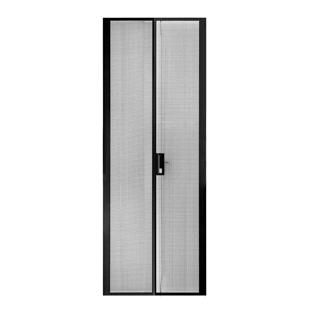 Serveredge 45RU 800mm Wide Peforated/Mesh Split Front/Rear Doors