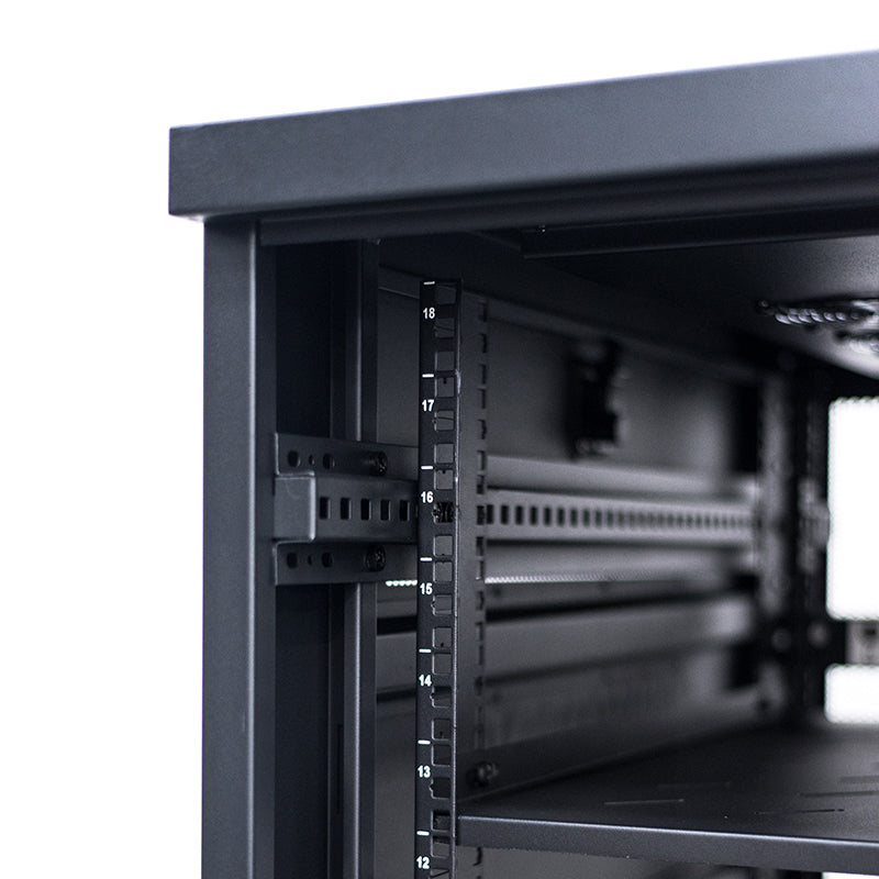 Free Standing Server Rack Setup Serveredge18RU 600mm Wide & 1000mm Deep Fully Assembled Free Standing
