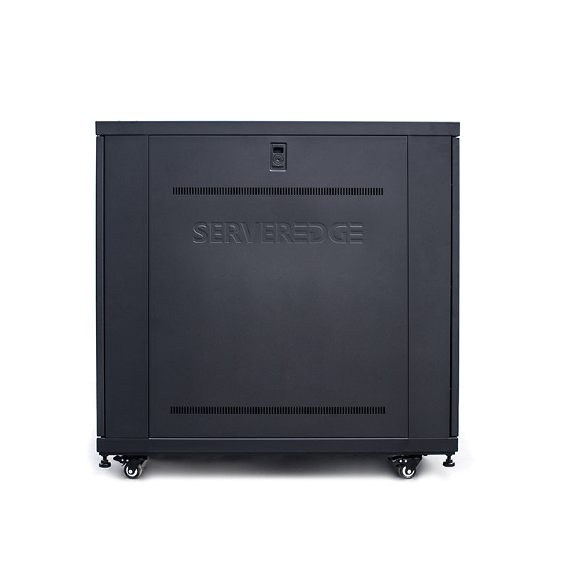 Serveredge18RU 600mm Wide & 1000mm Deep Fully Assembled Free Standing Server Cabinet