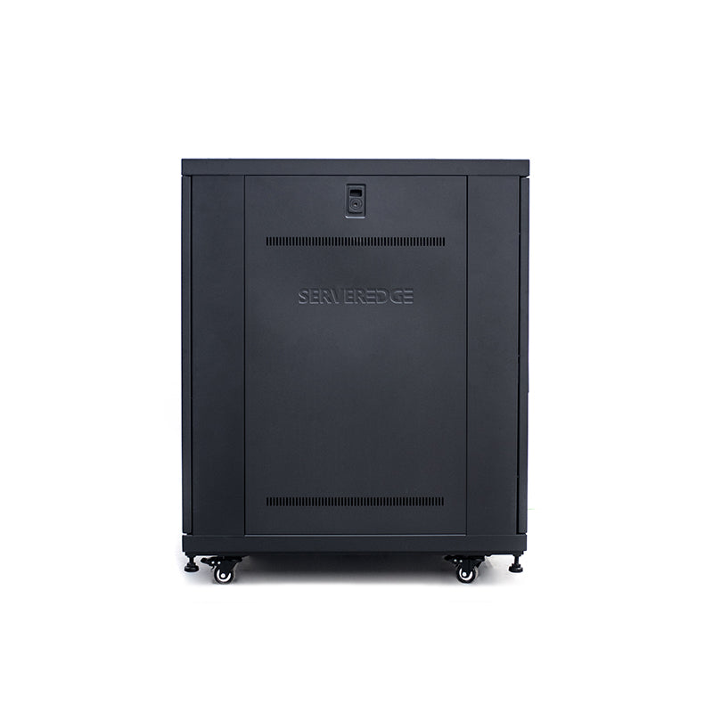 Serveredge 18RU 600mm Wide & 800mm Deep Fully Assembled Free Standing Server Cabinet