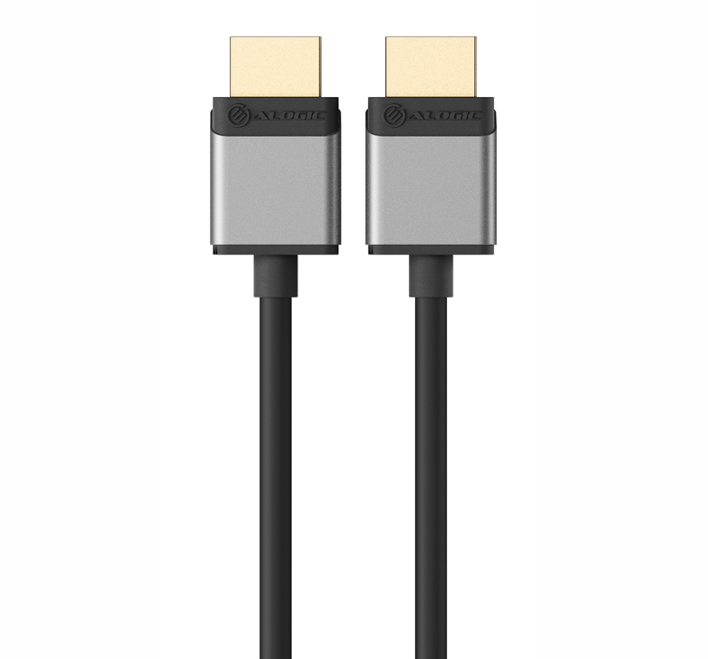 Slim Super Ultra 8K HDMI (Male) to HDMI (Male) Cable ‚Äì Space Grey - 2m