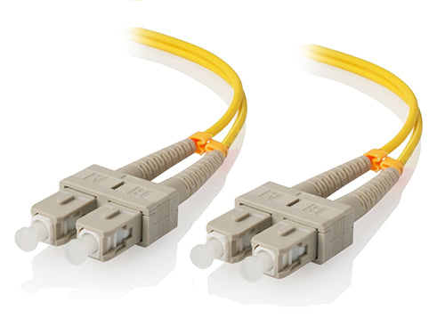 3m SC-SC Single Mode Duplex LSZH Fibre Cable 09/125 OS1