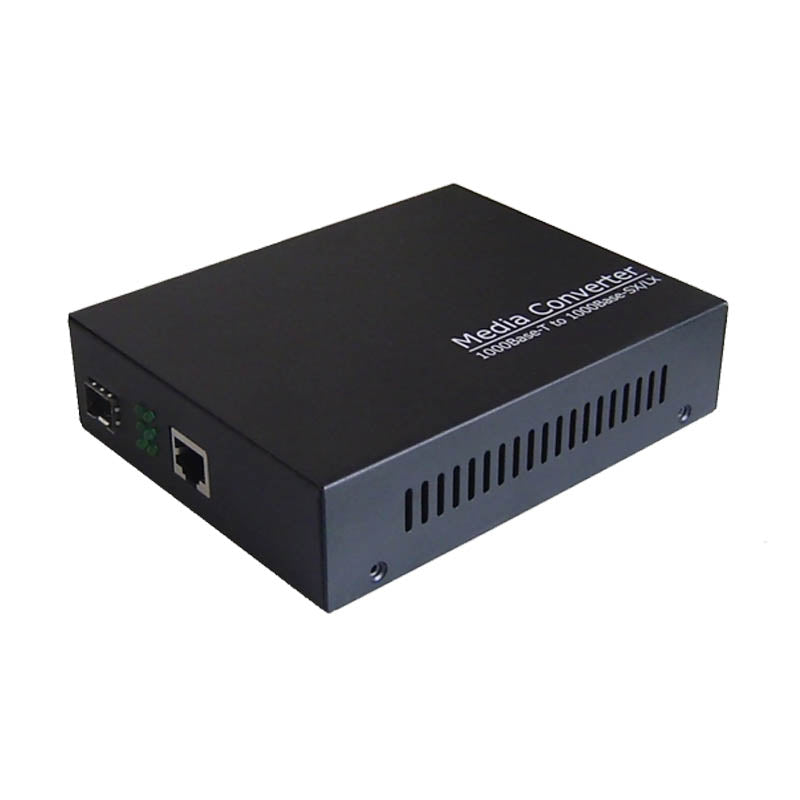 Serveredge 10/100/1000Base-TX to 1000Base-FX Multimode LC Fibre Media Converter (550m)