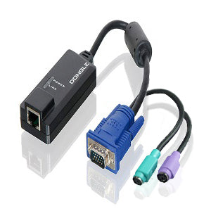 Serveredge PS2 CAT5e/CAT6 Dongle VGA/PS2 - SUITABLE ONLY WITH SERVEREDGE [SED-KLC6-1619V2] KVM