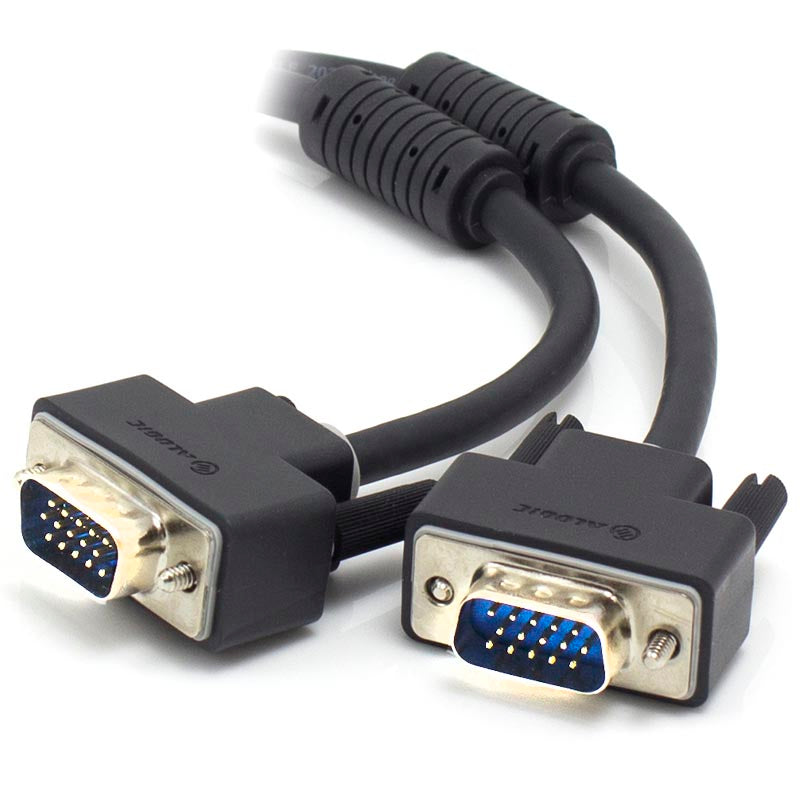 1m VGA/SVGA Premium Shielded Monitor Cable With Filter - Male to Male